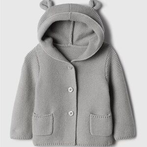 Baby Gap Bear Garter Cardigan 3-6 months